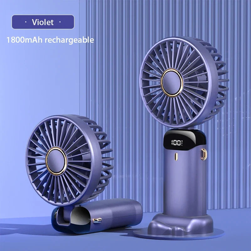 Ventilateur portable et rechargeable